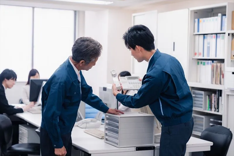 電話回線における工事の種類について